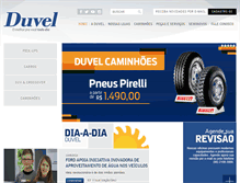 Tablet Screenshot of duvel.com.br
